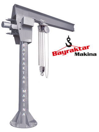 Halatlı Vinç PG21 PASLANMAZ KROM PERGEL VİNÇ