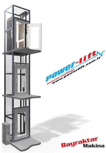 Halatlı Vinç HİDROLİK YÜK ASANSÖRÜ 21