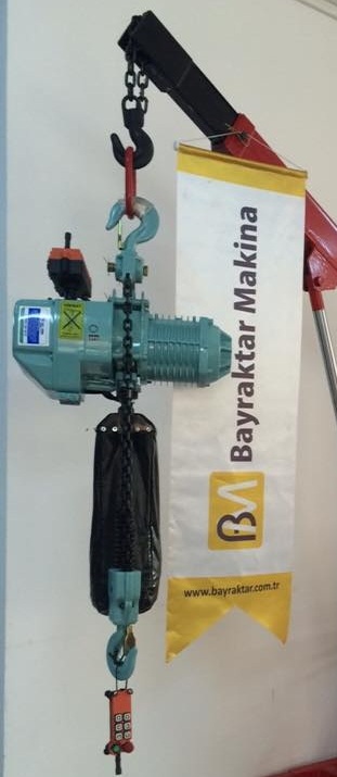 Halatlı Vinç UZAKTAN KUMANDALI ZİNCİRLİ VİNÇ