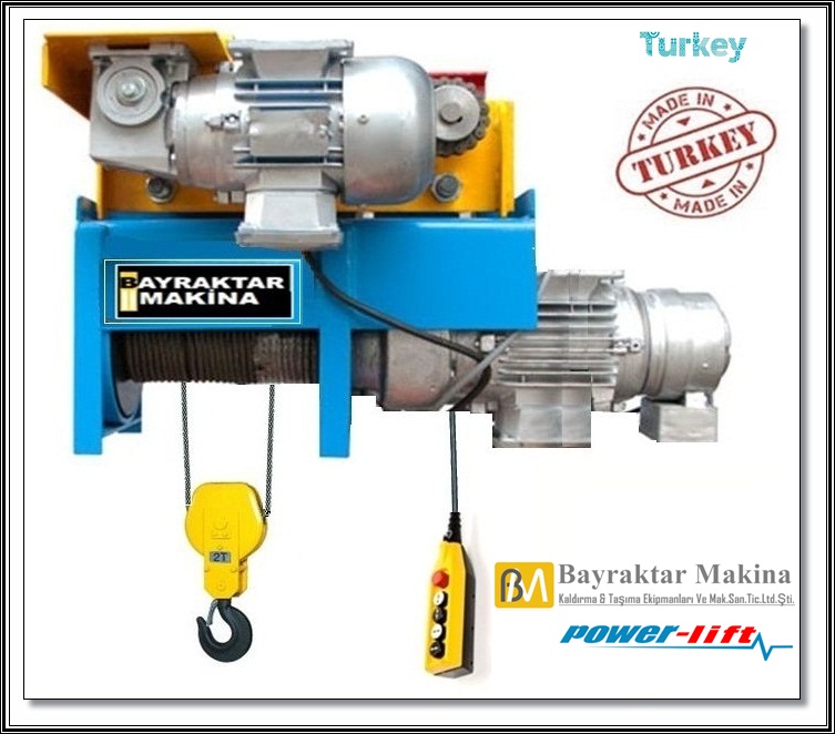 Halatlı Vinç 5 Ton 4 Hareketli Vinç