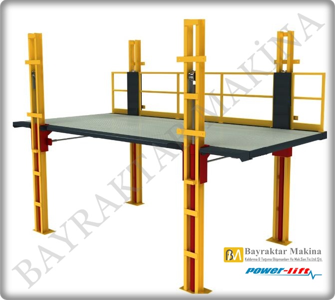 Halatlı Vinç Yük Asansörü 9