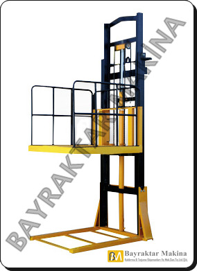 Halatlı Vinç Yük Asansörü 12