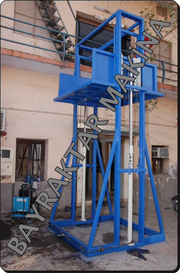 Halatlı Vinç Yük Asansörü 17