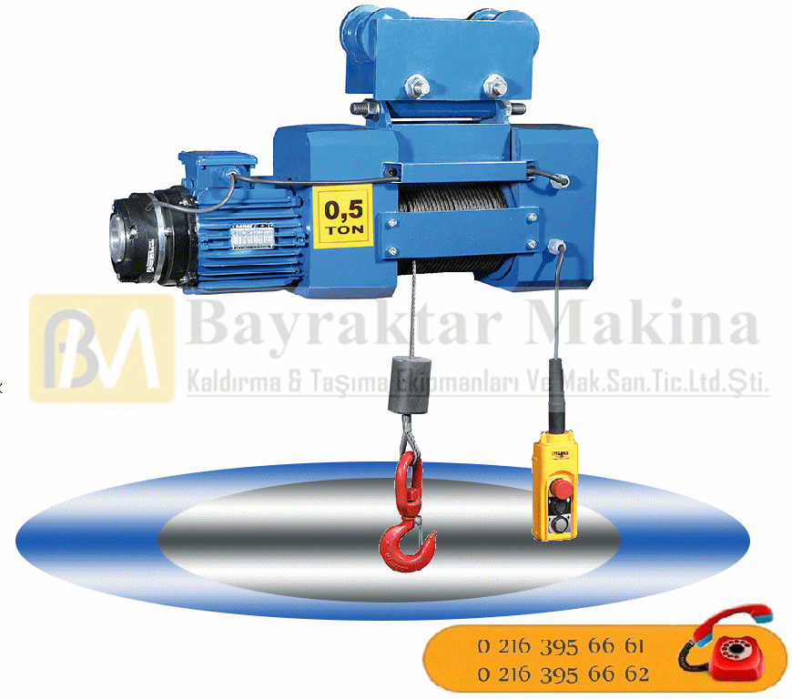 500 KG HALATLI VİNÇ