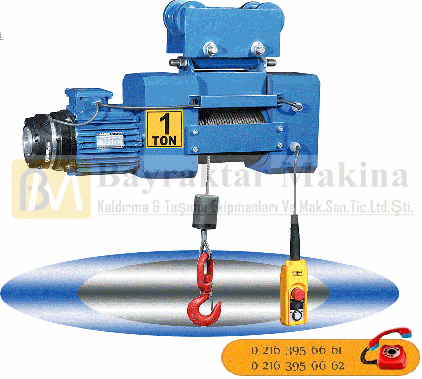 1 TON HALATLI VİNÇ